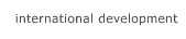 international development